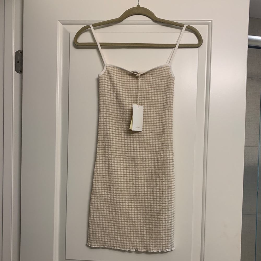 Checkered Slim Wilfred Dress